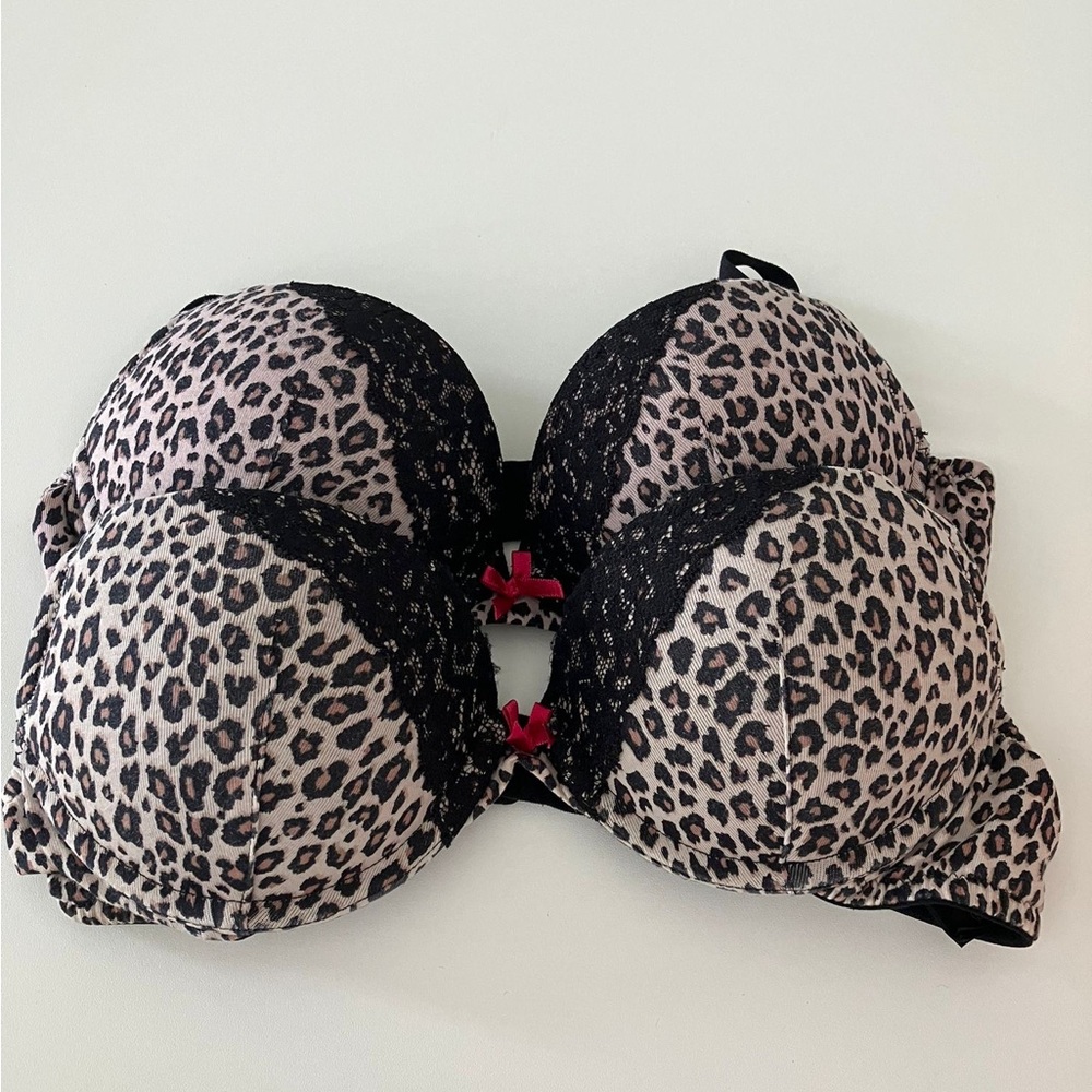Set 2 Cheetah Print Super Push up bras
